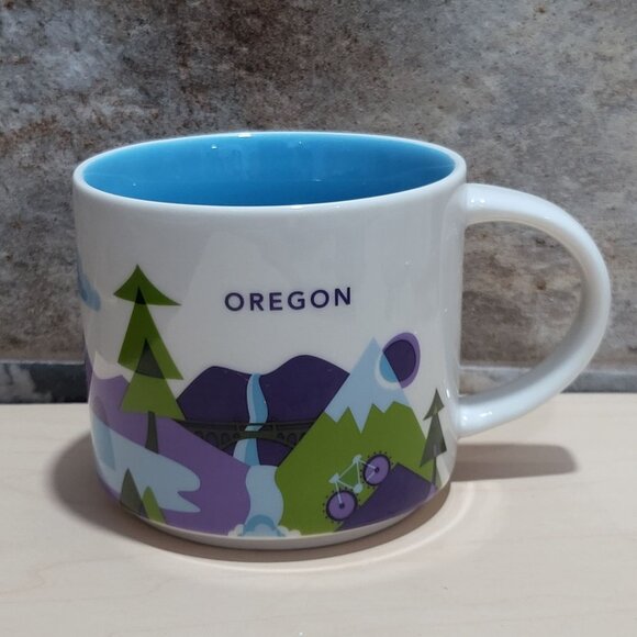 Starbucks You Are Here Oregon Coffee Mug 2017 - Picture 1 of 10